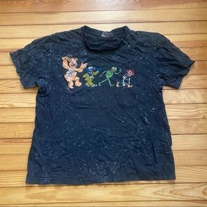 Vintage Muppets Disney Acid Wash T-Shirt
